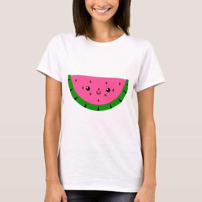 T-shirt Melancia de sorriso (Frente)