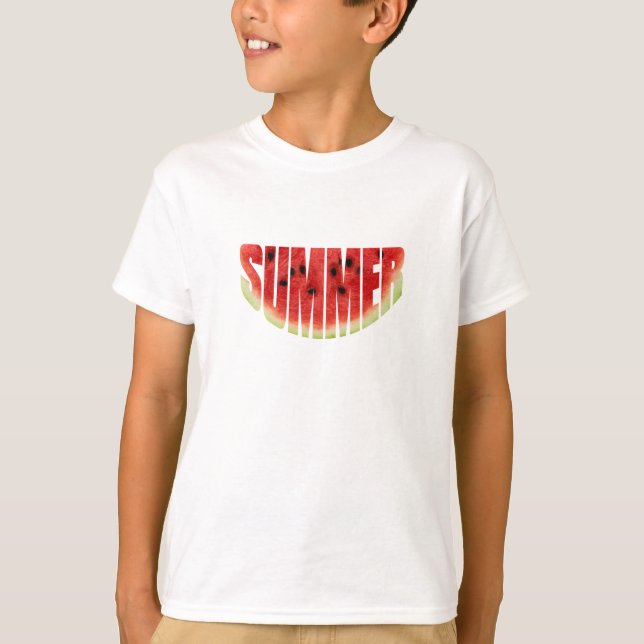 T-shirt Melancia do verão (Frente)