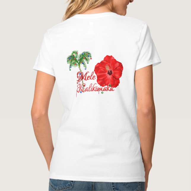 T-shirt Mele Kalikimaka (Verso)