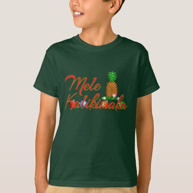 T-shirt Mele Kalikimaka (Frente)