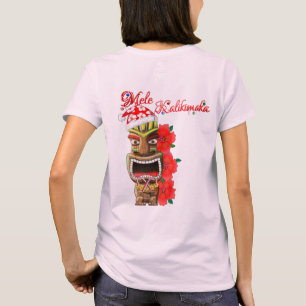 T-shirt Mele Kalikimaka Papais noeis Tiki
