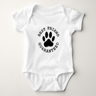 T-shirt Melhor Amigo Garantido Da Pata De Cão Com Dificul