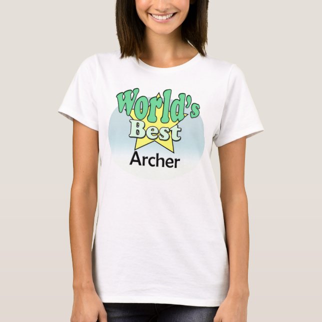 T-shirt Melhor Arqueiro do Mundo (Frente)