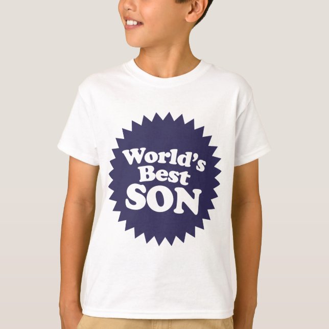 T-shirt Melhor Filho do Mundo (Frente)