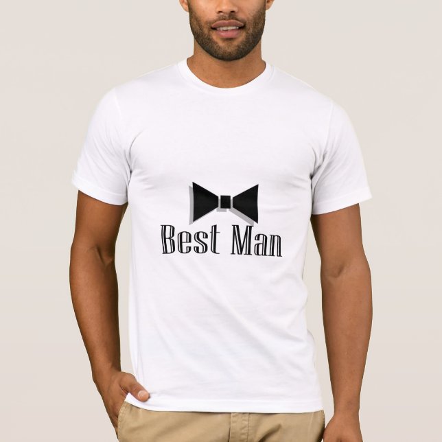 T-shirt Melhor Homem (Arco Tie 2) (Frente)