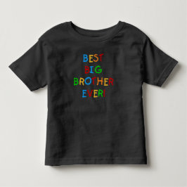 T-shirt Melhor Irmão Grande Nunca