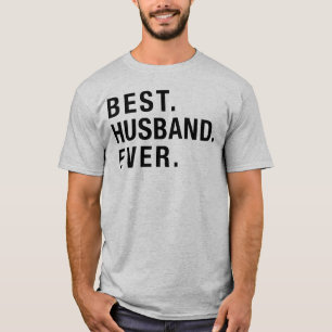 T-SHIRT MELHOR MARIDO DE TODOS OS SEMPRE