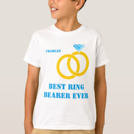 T-shirt Melhor Portadora de Anel já personalizável