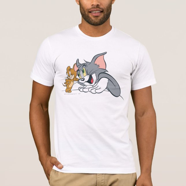 T-shirt Melhores Buds do Tom e do Jerry (Frente)