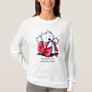 T-shirt Melhores Presentes KiniArt para Westies