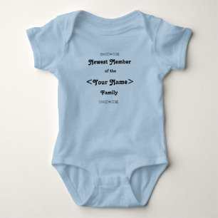 T-shirt Membro mais recente da família