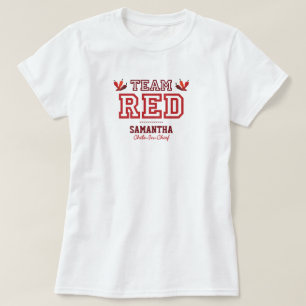 T-Shirt Membro VERMELHO DA EQUIPE