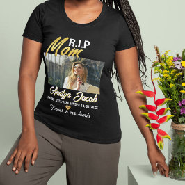 T-Shirt Memorial da Mãe de R.I.P. Personalizada co
