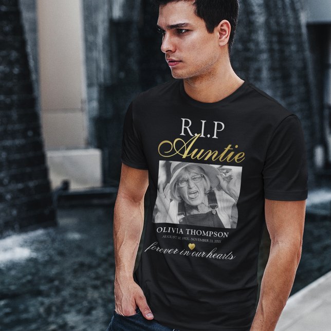 T-Shirt Memorial da Tia da P.I. (Criador carregado)