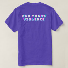 T-Shirt Memorial de Violência Anti-Trans