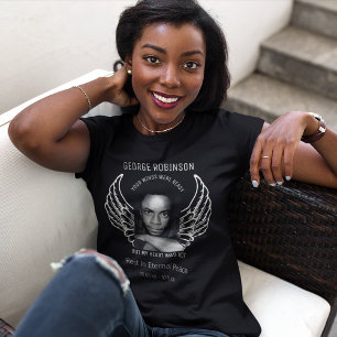 T-Shirt Memorial Moderno Personalizado