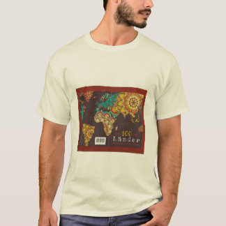 T-SHIRT MEN NEW RICO, MAPA MUNDIAL