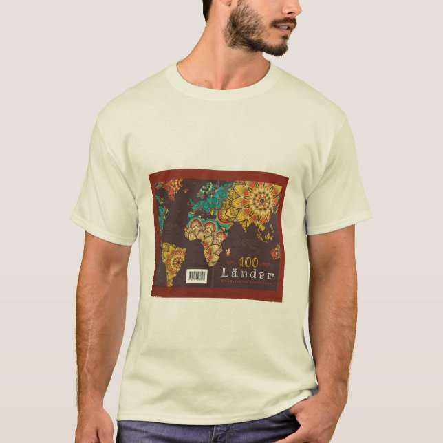 T-SHIRT MEN NEW RICO, MAPA MUNDIAL (Frente)