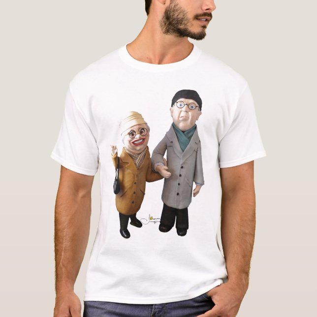 T-shirt Meneer en mevrouw de Bok (Frente)