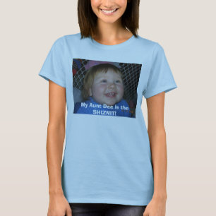 T-shirt menina azul! 010 (2), minha tia Dee são o SHIZNIT