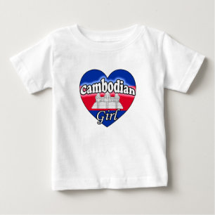 T-shirt Menina Cambojana