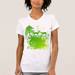 T-shirt Menina da natureza