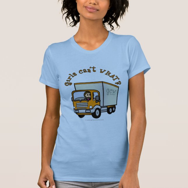 T-shirt Menina de caminhoneiro (Frente)