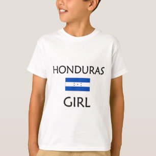 T-SHIRT MENINA DE HONDURAS