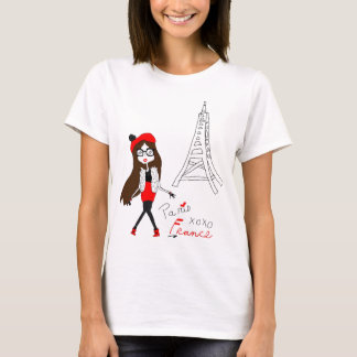 T-shirt Menina de Paris