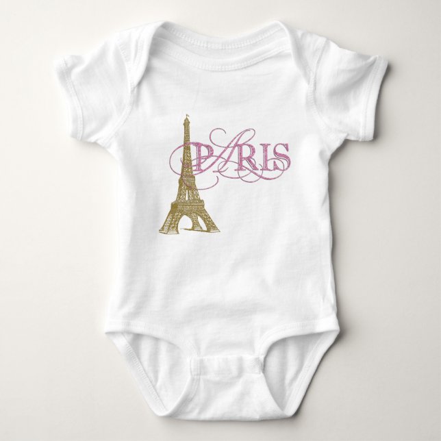T-shirt Menina de Paris (Frente)