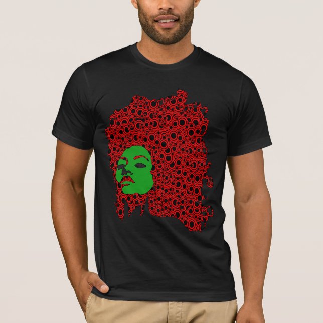 T-SHIRT MENINA DE TECHNO (Frente)