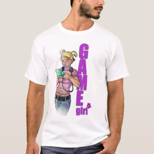 T-shirt Menina do jogo