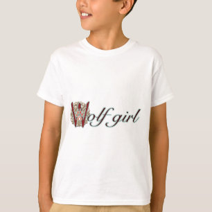 T-shirt Menina do lobo