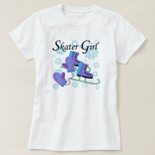 T-shirt Menina do patinador
