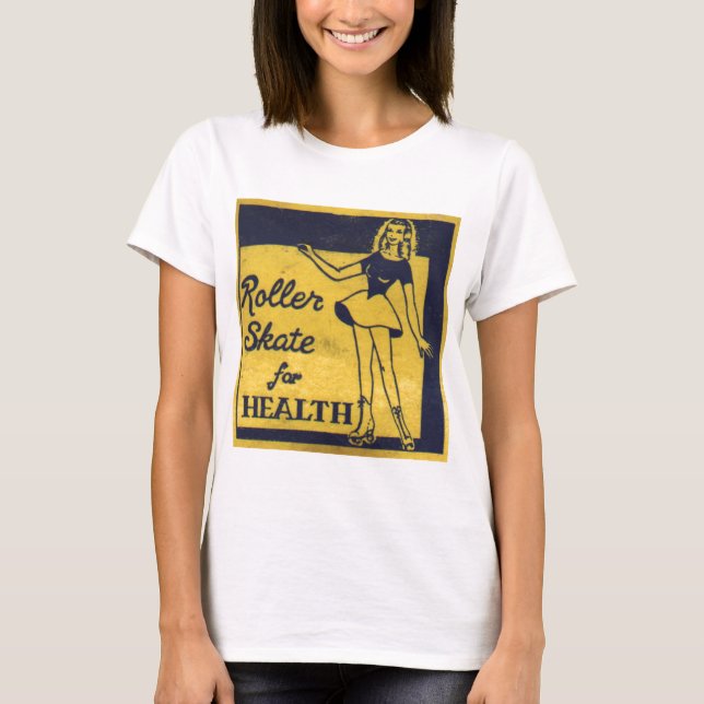 T-shirt Menina do rolo (Frente)