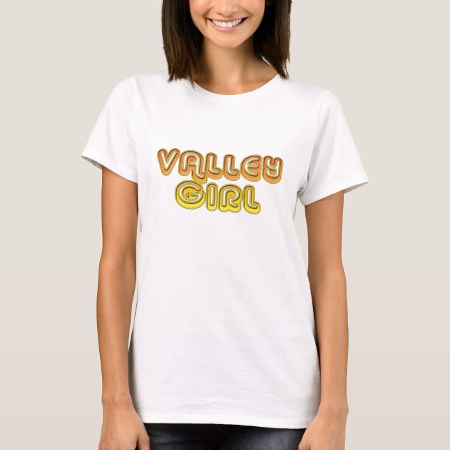 T-shirt Menina do vale (Frente)