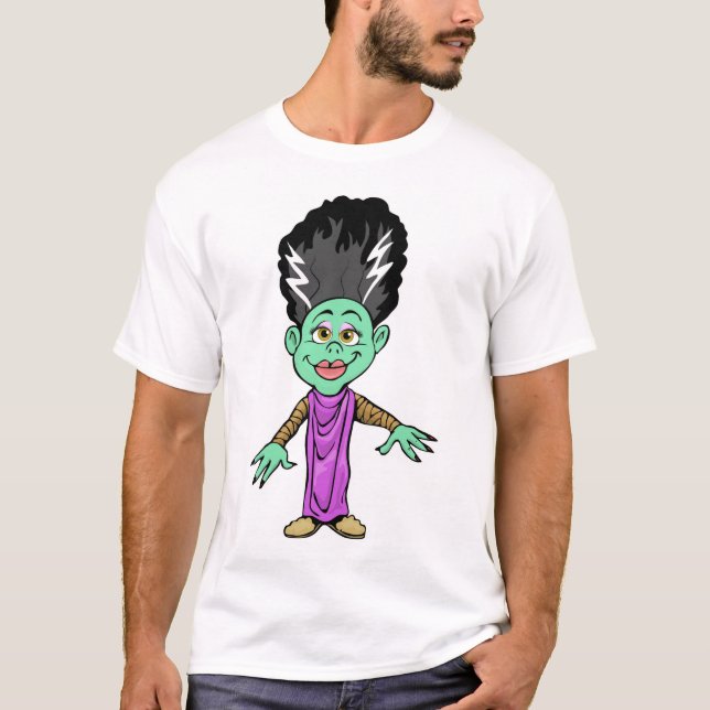 T-shirt Menina Ghoulish (Frente)