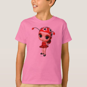 T-shirt Menina Ladybug Kids
