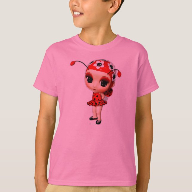 T-shirt Menina Ladybug Kids (Frente)