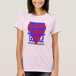 T-shirt Menina para baixo sul