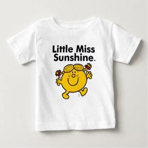 T-shirt Menina   Pequena Miss Sunshine é um Ray do Sol