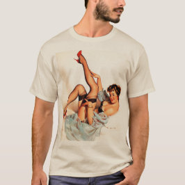 T-shirt Menina "sexy" do pinup retro