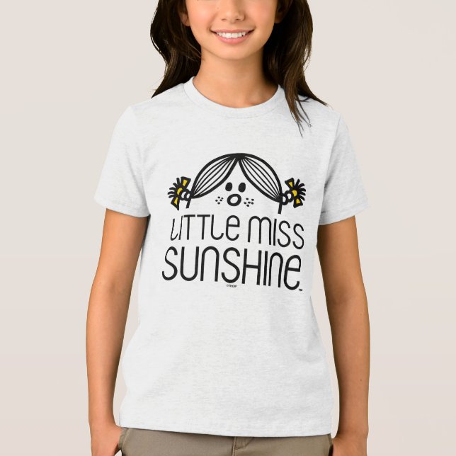 T-shirt Menina Sunshine Peeking (Frente)