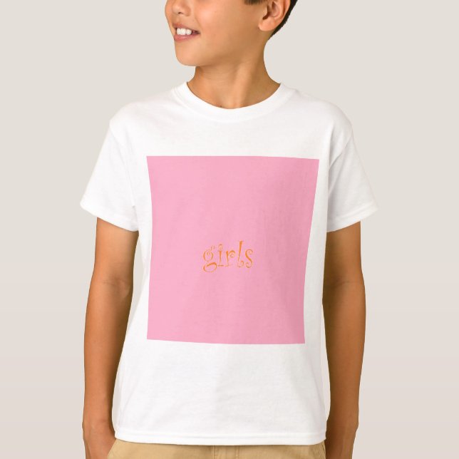 T-shirt meninas (Frente)