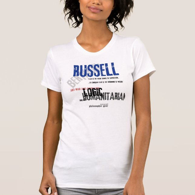 T-shirt Meninas de RUSSELL (Frente)