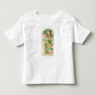 T-shirt Meninas Espiando pela Porta do Quarto