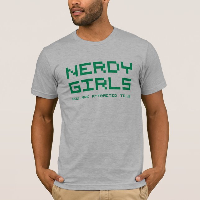 T-shirt Meninas Nerdy 2 (Frente)
