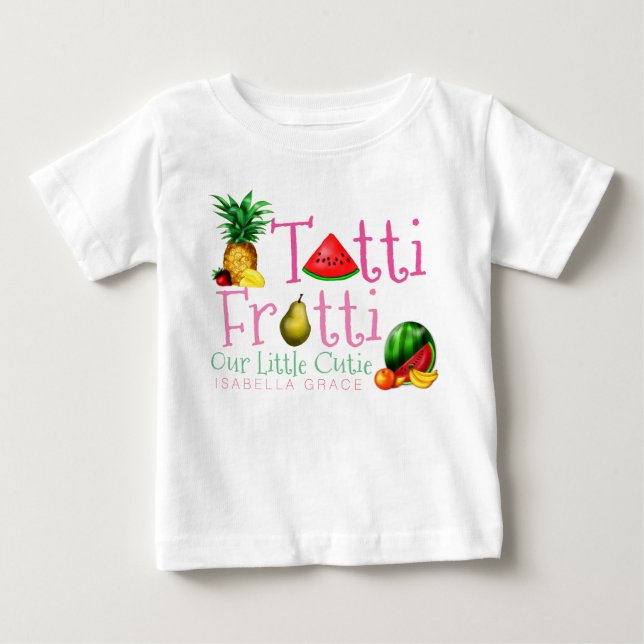 T-shirt Meninas Tutti Frutti (Frente)