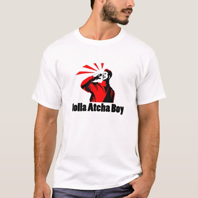 T-shirt Menino de Atcha do Holla! (Frente)