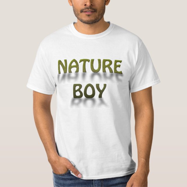 T-shirt Menino de natureza (Frente)